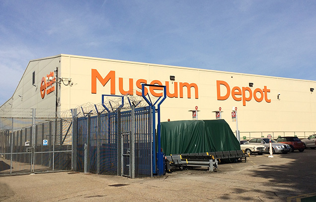 Museum Depotの入り口